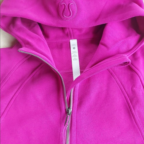 Lululemon Scuba Half Zip Ripened Raspberry XS/S - Picture 4 of 6